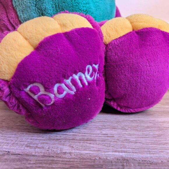 Vintage Lyons 26” Jumbo BARNEY The Purple Dinosaur 1993 Plush - RARE - Picture 3 of 8